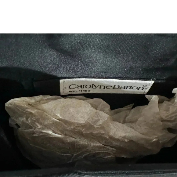 Carolyne Barton Vintage Evening Clutch Purse Handbag Apple Shape 11403 - Picture 9 of 12